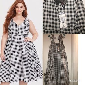 Torrid gingham dress